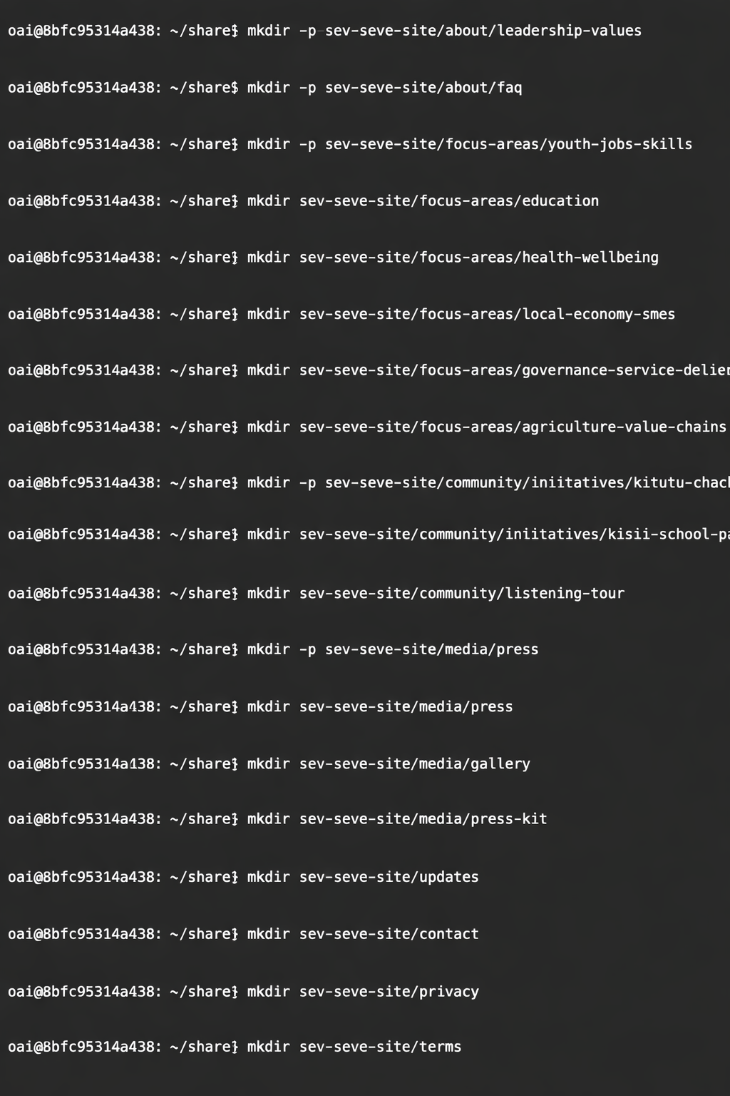 Illustration of Kisii school partnerships